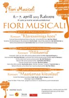 FIORI MUSICALI - Vanamuusikapidustustel Rakveres esineb 80 VHK Muusikakooli õpilast (lisatud link Virumaa Teatajale)