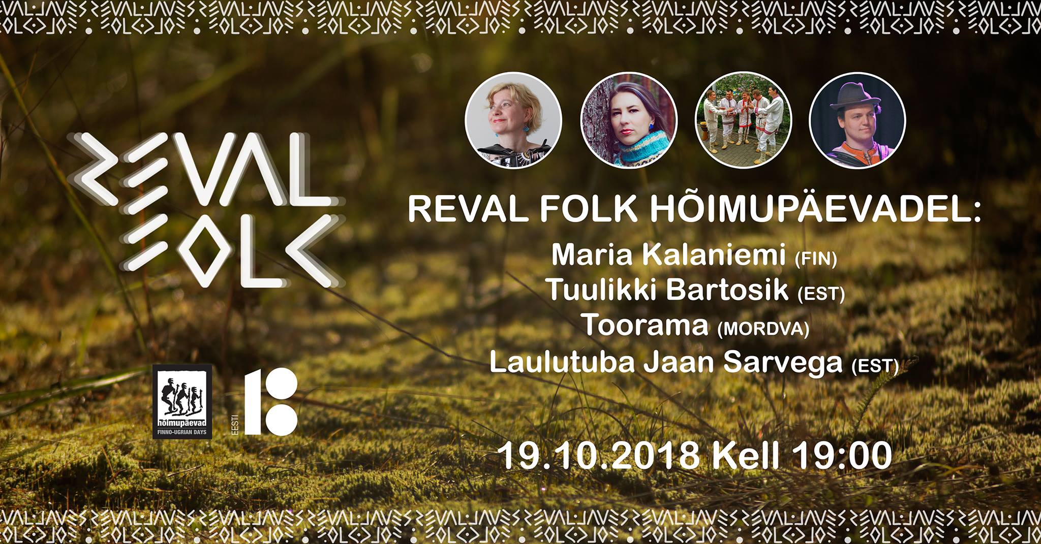 Reval Folk Hõimupäevadel: Kalaniemi, Bartosik, Toorama, Sarv