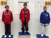 4P klassi õpilane Mihkel Mets võitis Soomes rahvusvahelisel karatevõistlusel hõbemedali