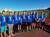 VHK põhikooli poisid Tallinna koolinoorte meistrid 10 x 60 m teatejooksus!
